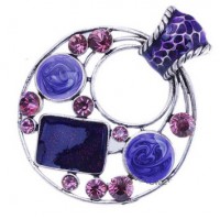 Collier mauve